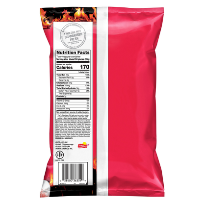 Cheetos Flamin' Hot Pepper Puffs 7oz