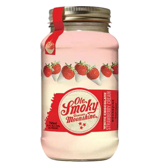 Ole Smoky Moonshine White Chocolate Strawberry Cream 750 ml