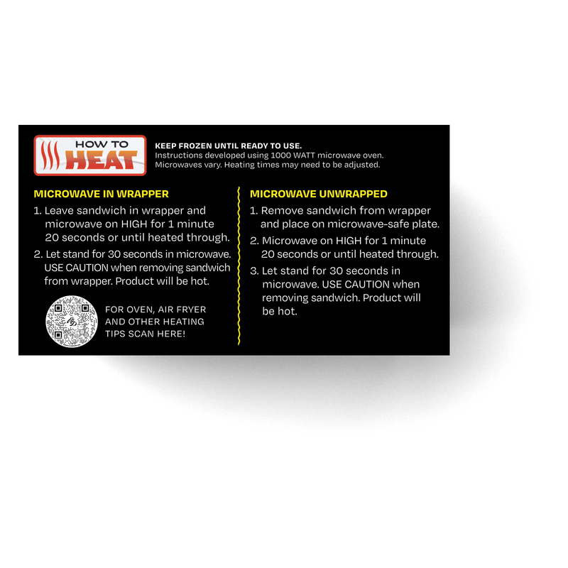 Mason Dixie Foods Single-Serve Maple Waffle Sandwich, 1 ct