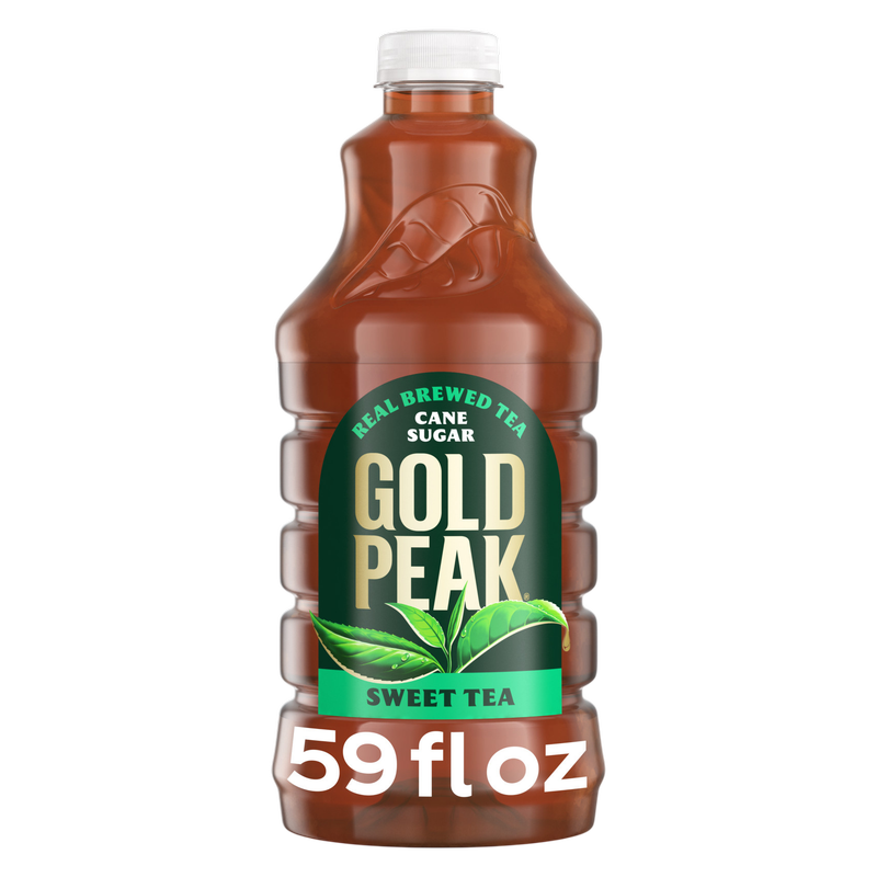 Gold Peak Sweetened Black Tea Bottle, 59 fl oz