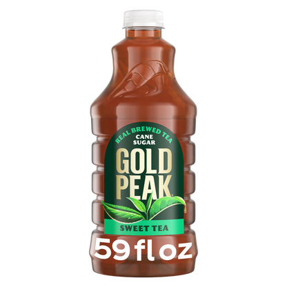 Gold Peak Sweetened Black Tea Bottle, 59 fl oz