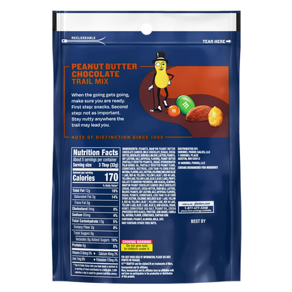 Planters Peanut Butter Chocolate Trail Mix 6oz