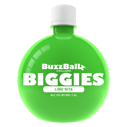 Buzzballz Biggies Chillers Lime 'Rita 1.5L 15% ABV