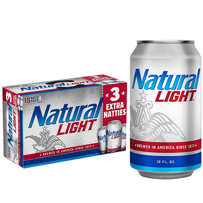 Natural Light 15pk 12oz Can 4.2% ABV