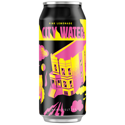 City Water Pink Lemonade Hard Seltzer 4pk 16oz Can 5% ABV