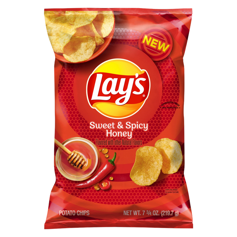Lay's Sweet & Spicy Honey, 7.75oz