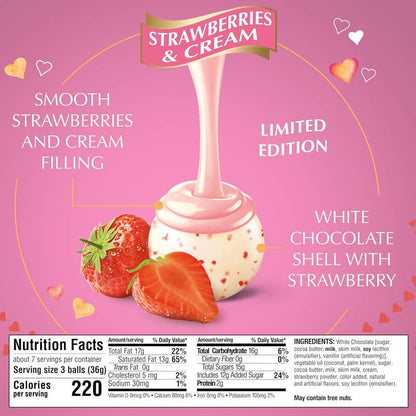 LINDOR Strawberries & Cream, 5.1oz