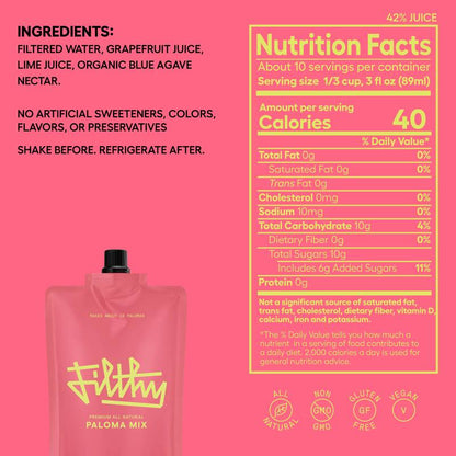 Filthy Paloma Mix 32oz Pouch
