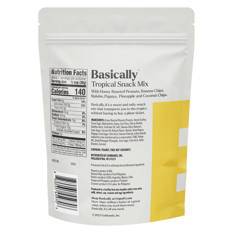 Basically Tropical Snack Mix 7oz