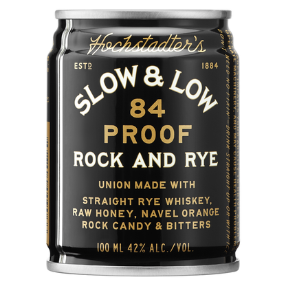 Slow & Low Rock and Rye Old-Fashioned 4pk 100ml Cans