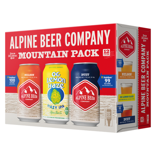 Alpine Beer Co. Mountain Pack Variety (12PKC 12 OZ)