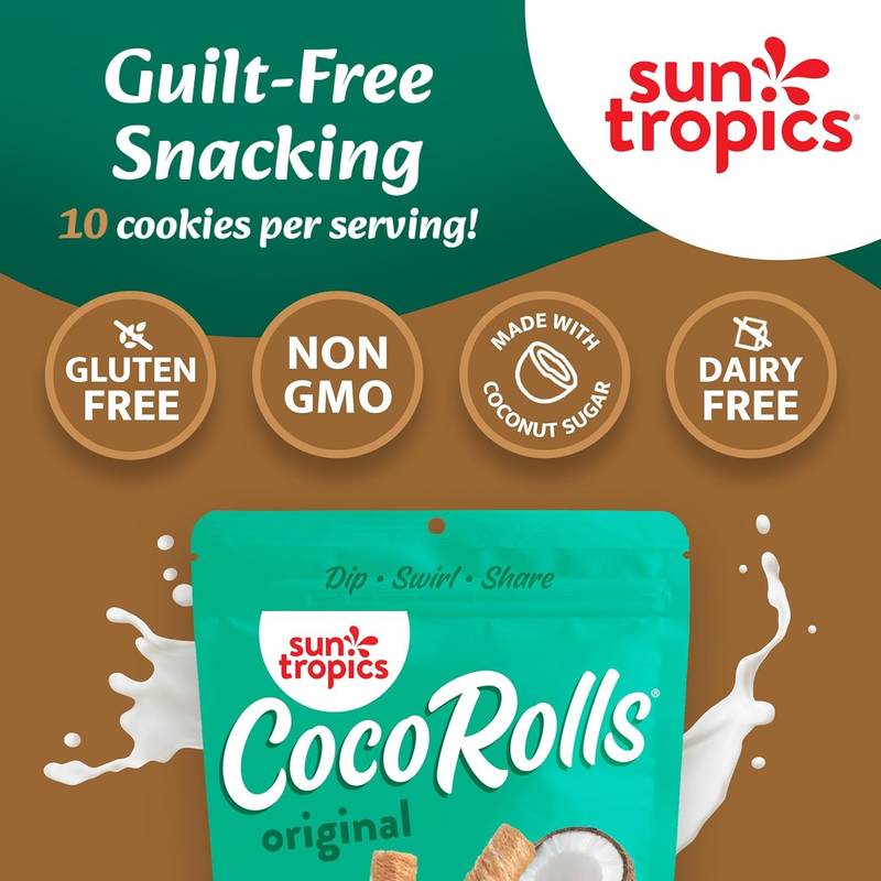 Sun Tropics CocoRolls Original, 4oz