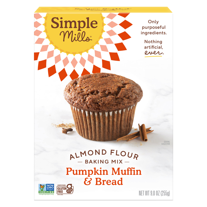 Simple Mills Pumpkin Almond Flour Muffin Mix 9oz