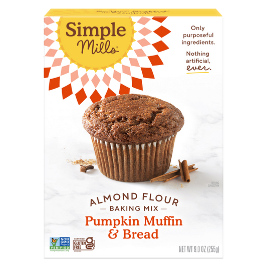 Simple Mills Pumpkin Almond Flour Muffin Mix 9oz
