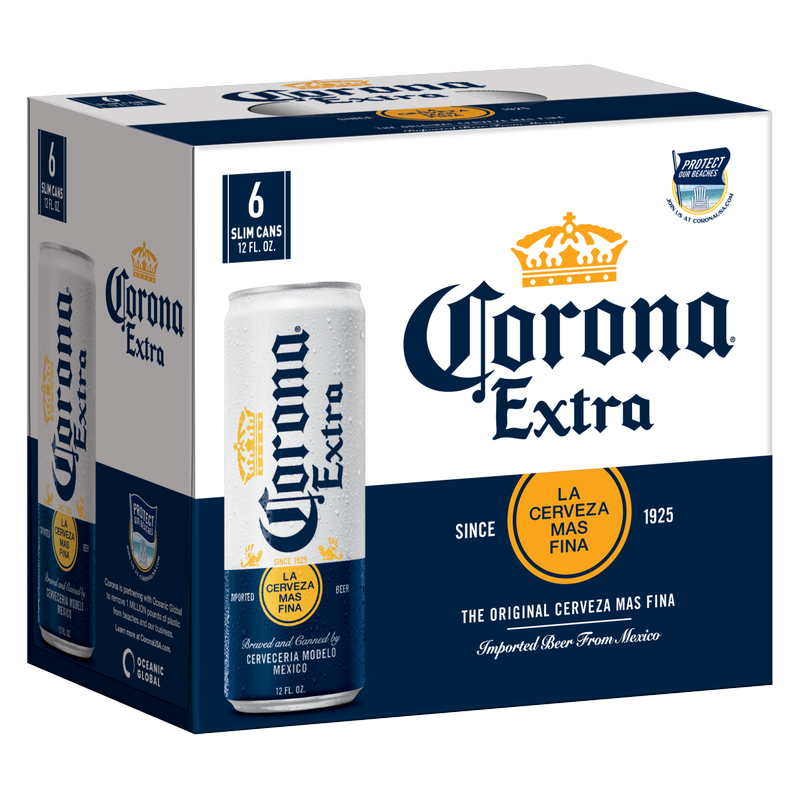 Corona Extra 6pk 12oz Cans