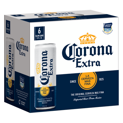 Corona Extra 6pk 12oz Cans