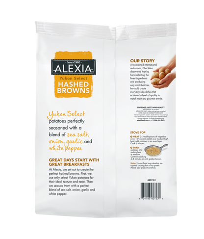 Alexia Yukon Select Hash Browns