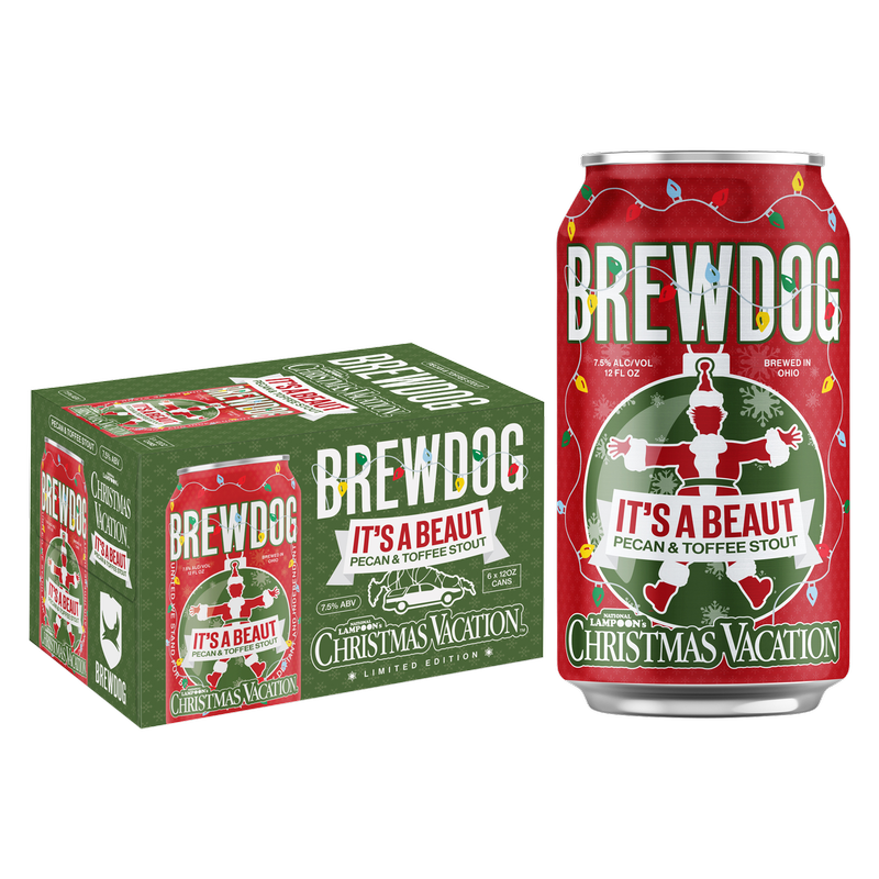 BrewDog Christmas Vacation Stout 6pk 12oz Can 7.5% ABV