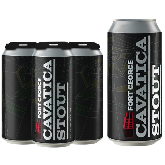 Fort George Cavatica Stout 4pk 12oz Can