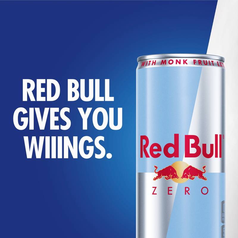 Red Bull Energy Drink Zero 12oz Can