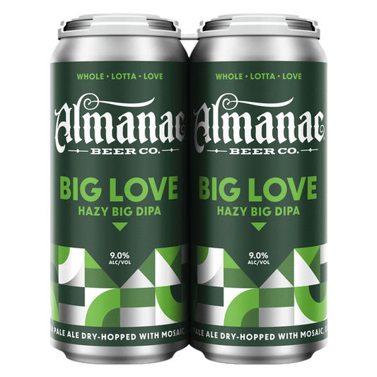 Almanac Big Love Hazy IPA (4PKC 16 OZ) (4PKC 16 OZ)