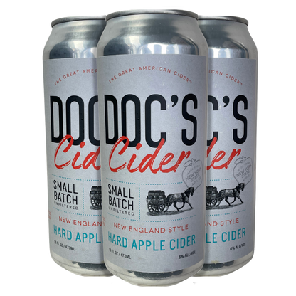 Doc’s Cider New England Style 4pk 16oz Can 6% ABV