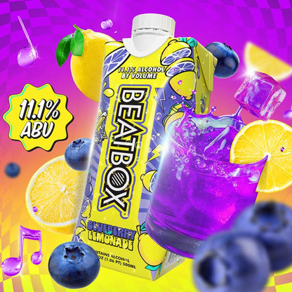 BeatBox Blueberry Lemonade 500ml 11.1% ABV