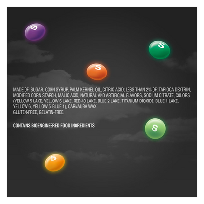 Skittles Shriekers Candy Share Size 3.6oz