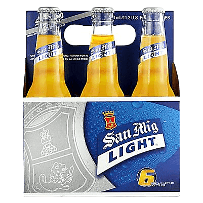 San Miguel Light 6pk 11.2oz Btl