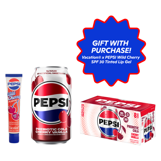 Pepsi Prebiotic Cola Cherry Vanilla 8pk + Gift With Purchase!