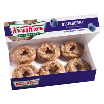 Krispy Kreme® Blueberry Old-Fashioned Doughnuts