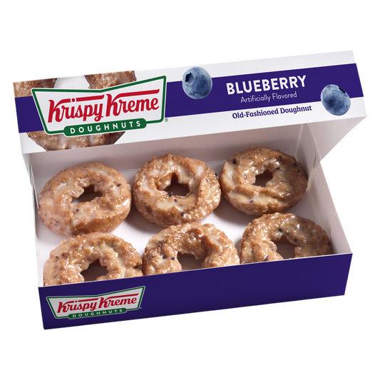 Krispy Kreme® Blueberry Old-Fashioned Doughnuts