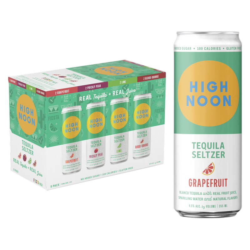 High Noon Tequila Fiesta Variety Pack 8pk 12oz Can 4.5% ABV