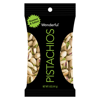 Wonderful Shelled Roasted & Salted Pistachios 5oz