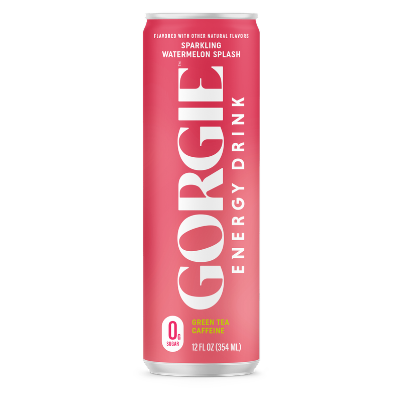 Gorgie Watermelon Splash Energy Drink 12oz Can