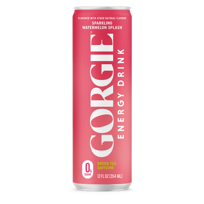 Gorgie Watermelon Splash Energy Drink 12oz Can