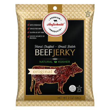 Aufschnitt Kosher Beef Jerky Original, 2oz