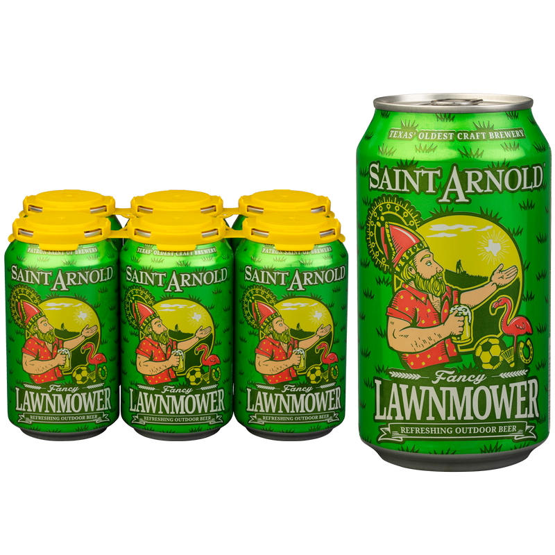 St. Arnold Fancy Lawnmower 6pk 12oz Can 4.9% ABV
