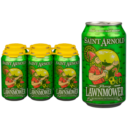 St. Arnold Fancy Lawnmower 6pk 12oz Can 4.9% ABV