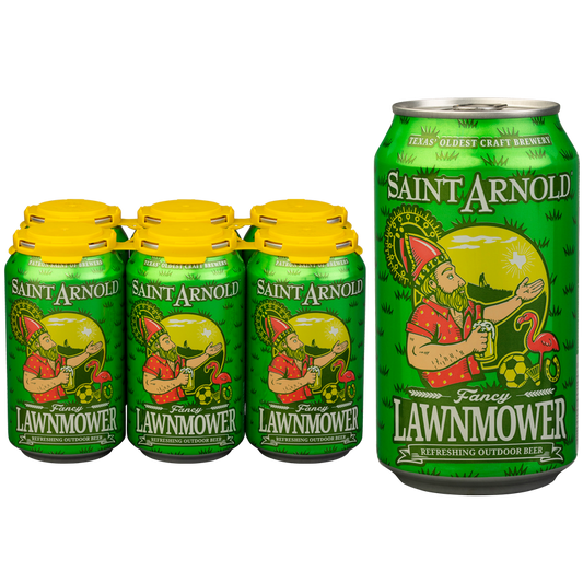 St. Arnold Fancy Lawnmower 6pk 12oz Can 4.9% ABV