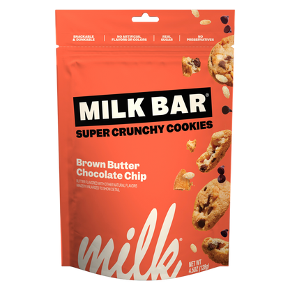 Milk Bar Crunchies Brown Butter Chocolate Chip Cookies 4.5oz