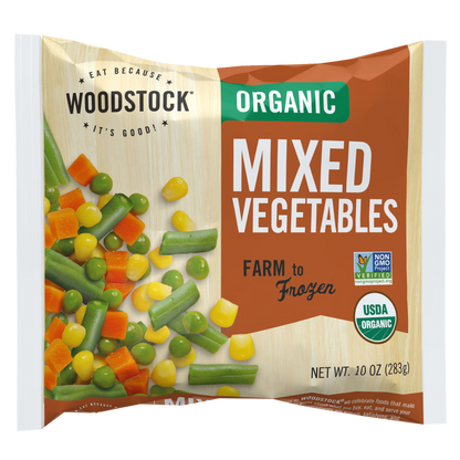 Woodstock Frozen Organic Mixed Vegetables 10oz
