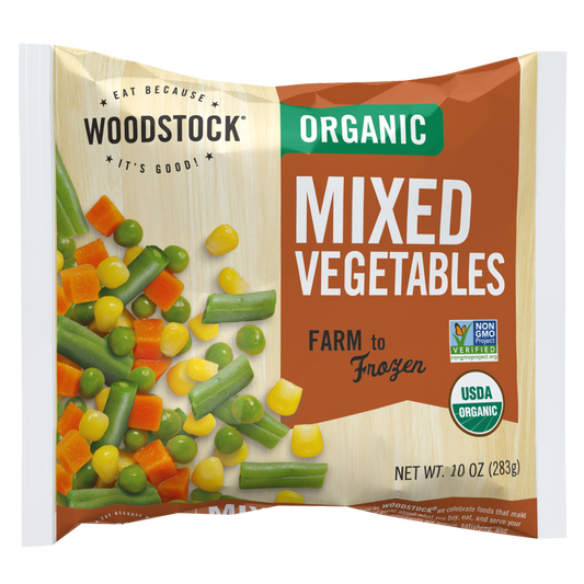Woodstock Frozen Organic Mixed Vegetables 10oz