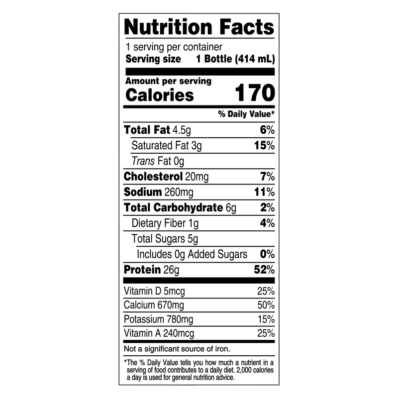 Core Power 26G Vanilla Protein Milkshake 14oz Btl