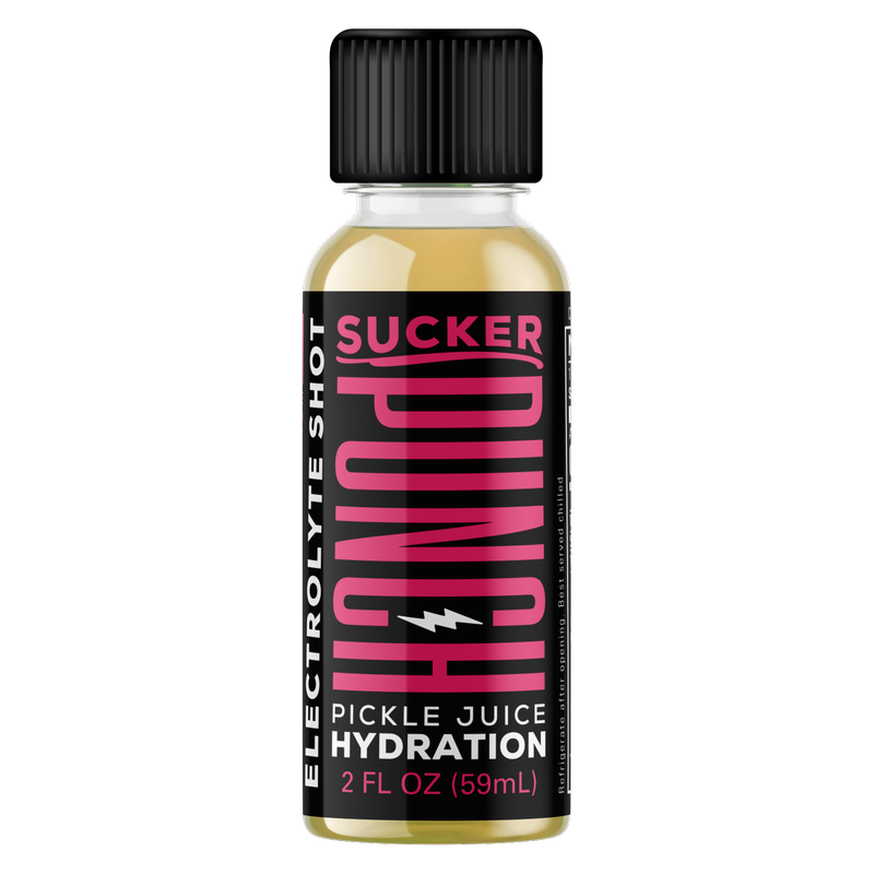 SuckerPunch Spicy Pickle Juice Hydration Shot 2oz Btl
