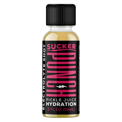 SuckerPunch Spicy Pickle Juice Hydration Shot 2oz Btl