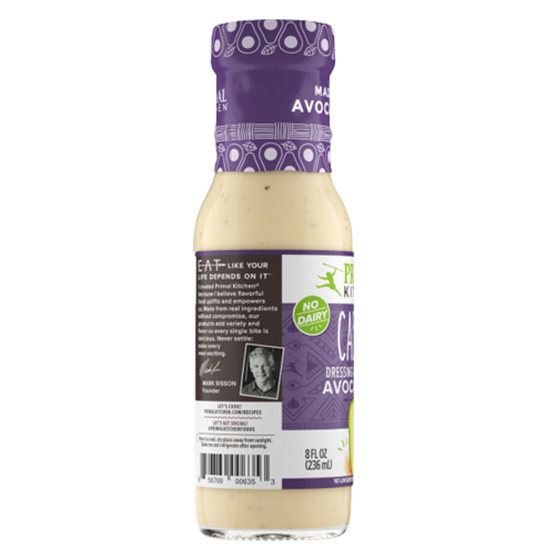 Primal Kitchen Avocado Oil Caesar Dressing & Marinade 8oz