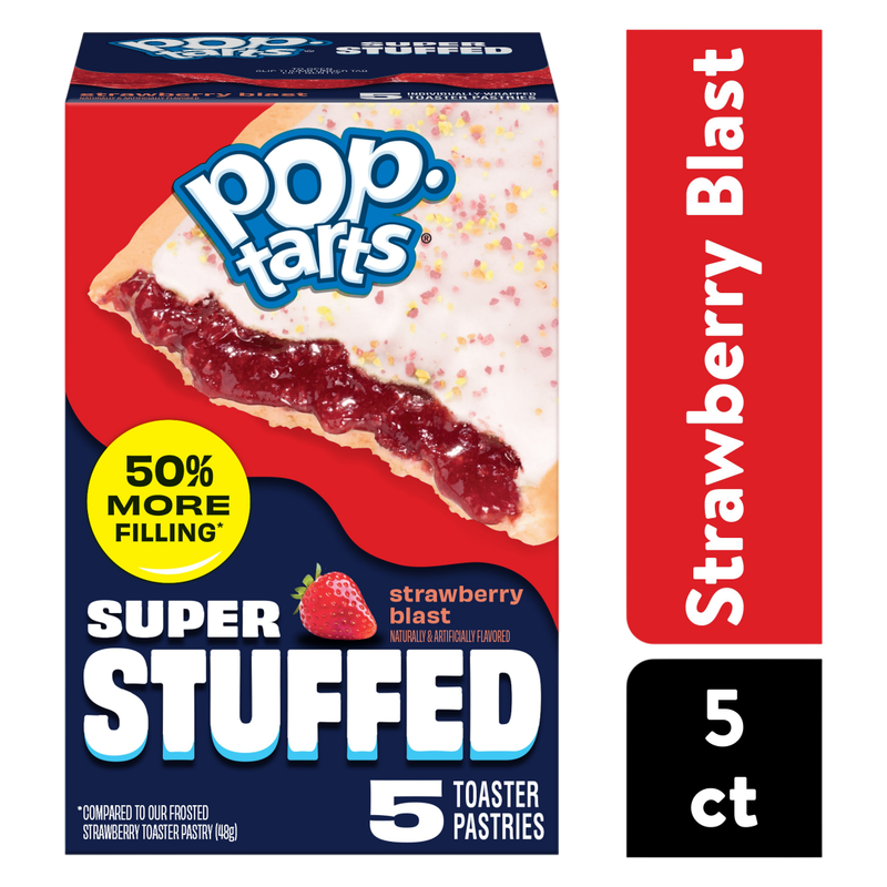 Pop-Tart Super Stuffed Frosted Strawberry Blast, 10.9 oz