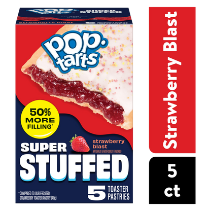 Pop-Tart Super Stuffed Frosted Strawberry Blast, 10.9 oz