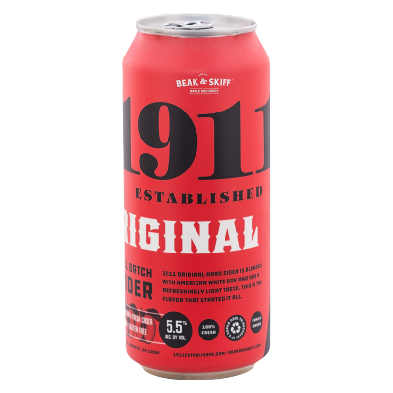 1911 Original Hard Cider 4pk 16oz Can 5.5% ABV